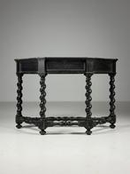 Franse sidetable 19e eeuw klassiek, Ophalen of Verzenden, Zo goed als nieuw, 25 tot 50 cm, Rechthoekig