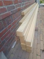 Palen 70 x70 mm lengte 3300  9 stuks  balken, Doe-het-zelf en Verbouw, Hout en Planken, Ophalen, Zo goed als nieuw, 50 mm of meer