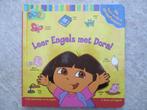Leer Engels met Dora! hardcover boek met uitschuifvensters, Ophalen of Verzenden, Zo goed als nieuw, Nickelodeon