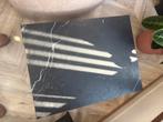 Stijlvolle marmeren salontafel, Ophalen, Gebruikt, 50 tot 100 cm, Vierkant