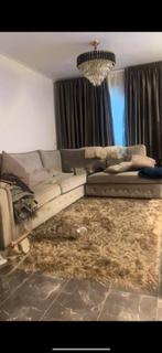 Bank, Huis en Inrichting, Banken | Bankstellen, Ophalen, Gebruikt, Hoekbank, 300 cm of meer