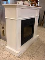Livn Schouwombouw Locarno Wit - Inzethaard, Ophalen, Gebruikt, Elektrische haard, Kingloop