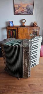 Hohner accordeon uit 1936, Muziek en Instrumenten, Accordeons, Ophalen, Gebruikt, 80-bas, Toetsaccordeon