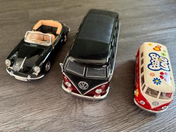 Modelauto's 1:24 - Porsche, VW Bus beschikbaar voor biedingen