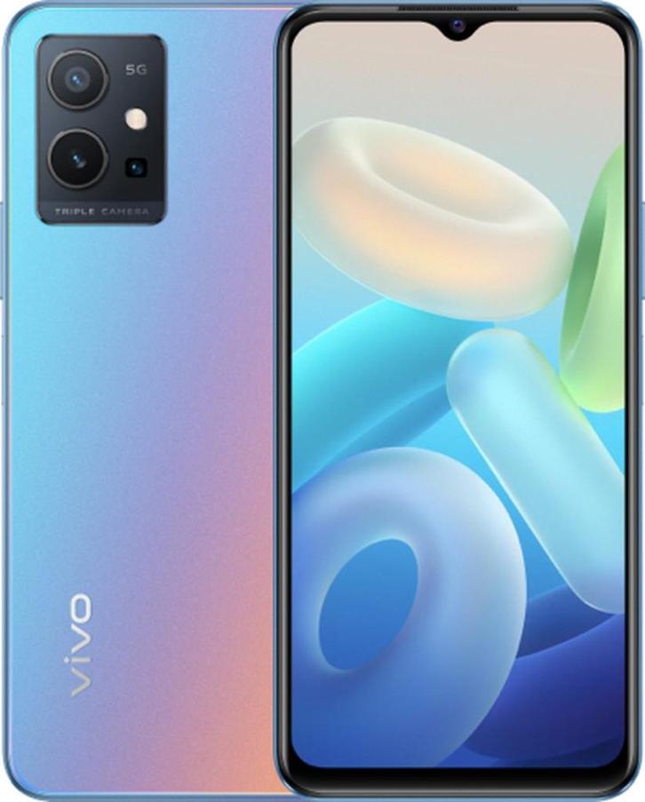 Vivo Y55 5G - 128GB - Blauw, Telecommunicatie, Mobiele telefoons | Overige merken, Nieuw, Zonder abonnement, Zonder simlock, Klassiek of Candybar