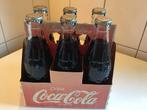 Retro, vintage 6 pack flesjes coca cola, vol, Ophalen of Verzenden, Gebruiksvoorwerp