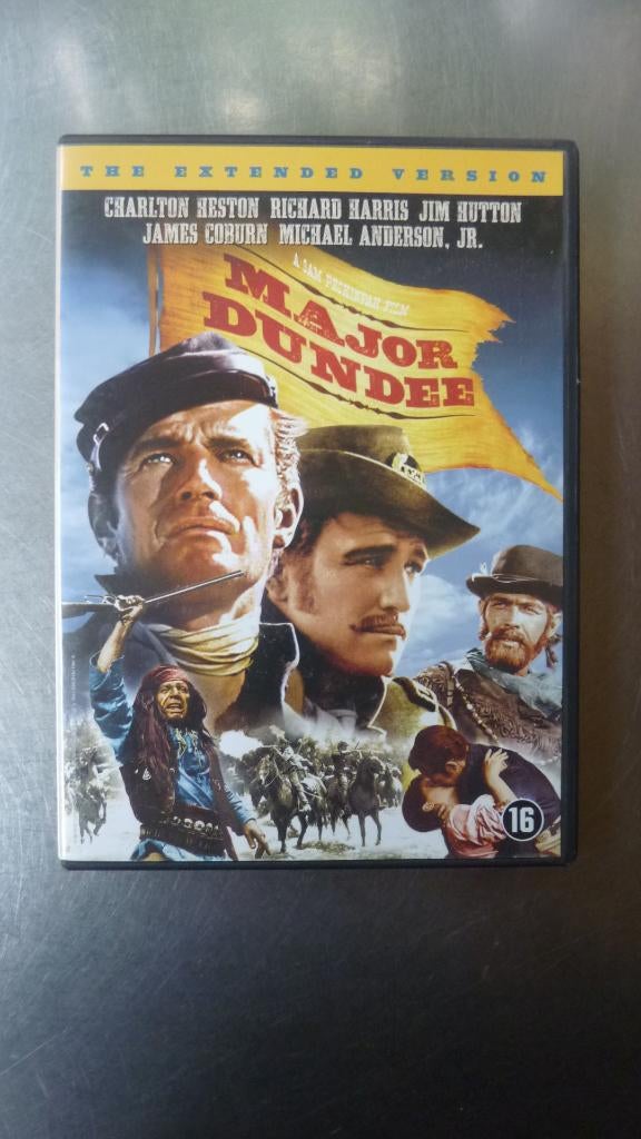 Major Dundee (Charles Heston), Vanaf 16 jaar, Ophalen of Verzenden, Zo goed als nieuw, Actie