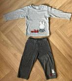 Pyjama Nijntje, grijs, maat 74-80, Nacht- of Onderkleding, Gebruikt, Nijntje, Ophalen of Verzenden