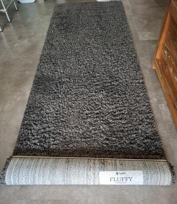   Loper/ Kleed FLUFFY Grijs 80 X 250 CM beschikbaar voor biedingen