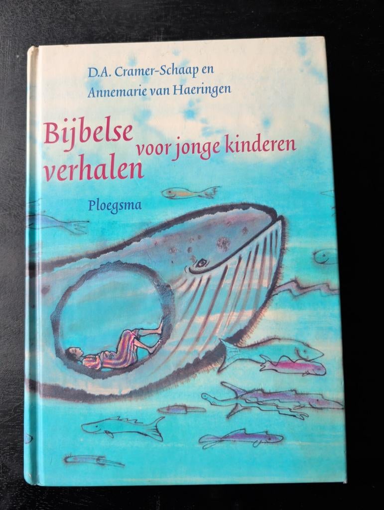 Bijbelse verhalen voor jonge kinderen - Cramer-Schaap, Ophalen of Verzenden, Zo goed als nieuw, D.A. Cramer-Schaap en Annemarie van Haeringen