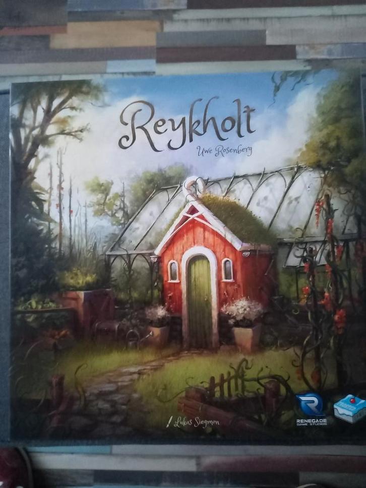 Reykholt van Uwe Rosenberg, Hobby en Vrije tijd, Gezelschapsspellen | Bordspellen, Zo goed als nieuw, Een of twee spelers, Drie of vier spelers