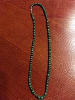 Malachiet Ketting - 50 cm, Sieraden, Tassen en Uiterlijk, Kettingen, Ophalen of Verzenden