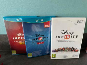Wii U Disney Infinit, 02, 03 inc figuurtjes  beschikbaar voor biedingen