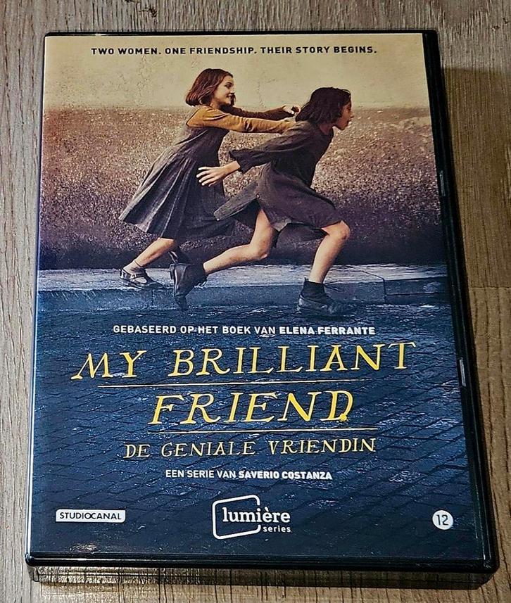 My Brilliant Friend - De Geniale Vriendin - 2DVD Box, Cd's en Dvd's, Dvd's | Tv en Series, Zo goed als nieuw, Drama, Vanaf 12 jaar