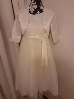 Feestelijke meisjesjurk met bolero's, Ophalen of Verzenden, Zo goed als nieuw, Meisje