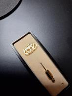 Gouden CNV speldje met 2 briljantjes, Verzamelen, Speldjes, Pins en Buttons, Ophalen of Verzenden, Nieuw, Overige onderwerpen