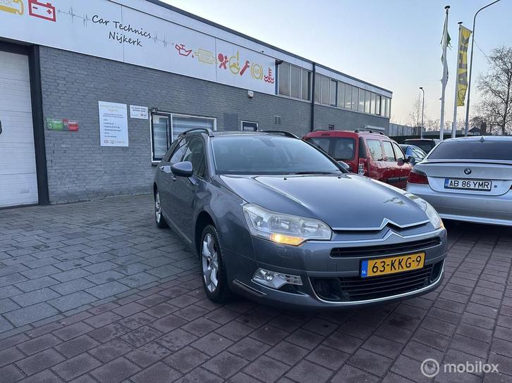Citroen C5 Tourer 2.0 16V Exclusive automaat, Auto's, Citroën, Bedrijf, Te koop, C5, ABS, Airbags, Airconditioning, Alarm, Bluetooth