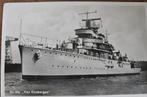 Hr ms van Kinsbergen, Verzamelen, Scheepvaart, Ophalen of Verzenden, Zo goed als nieuw, Kaart, Foto of Prent