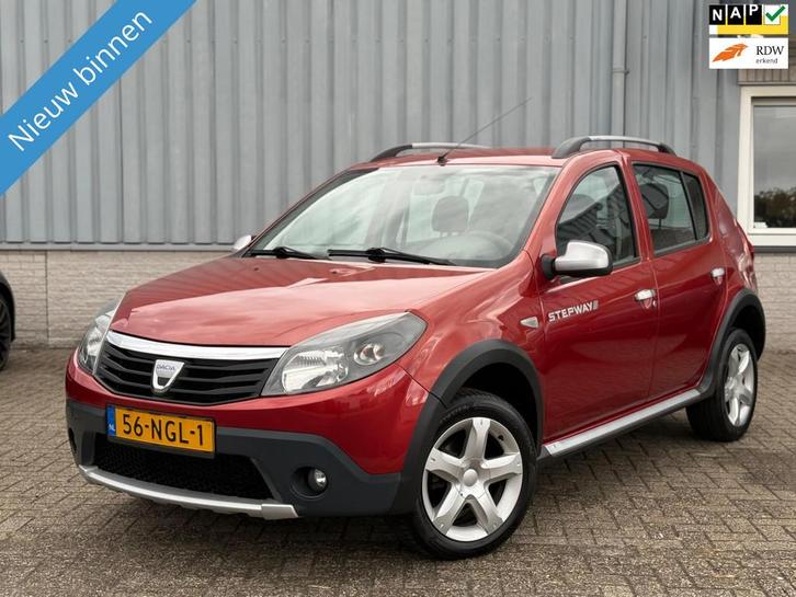 Dacia Sandero 1.6 Stepway Airco|Dealer onderhoud!, Auto's, Dacia, Bedrijf, Te koop, Sandero Stepway, ABS, Airbags, Airconditioning