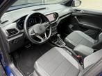 Volkswagen T-Cross 1.0 TSI 116PK AUT. *!* 2x R-LINE *!* CAME, Gebruikt, Blauw, Bedrijf, 3 cilinders