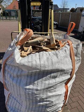 Bigbag met pallethout | brandhout | afvalhout droog beschikbaar voor biedingen