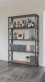 Stoere boekenkast, Huis en Inrichting, Kasten | Boekenkasten, Ophalen, 50 tot 100 cm, Zo goed als nieuw, 150 tot 200 cm