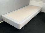 Boxspring 90x 220, Ophalen, Crème, 90 cm, Eenpersoons