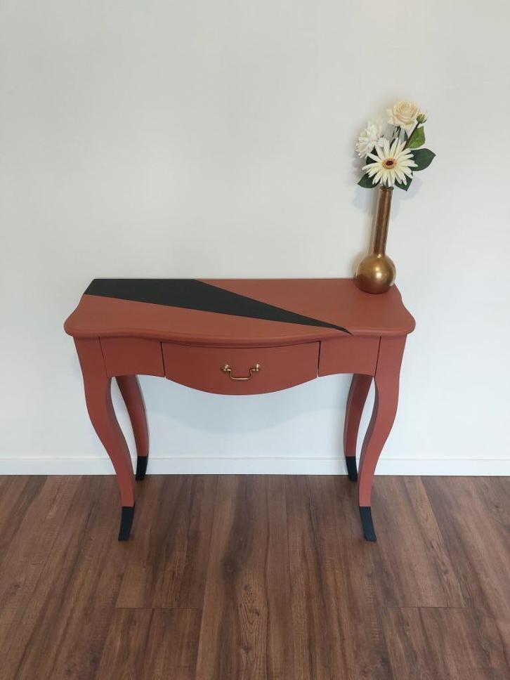 Sidetable | Tafel, Huis en Inrichting, Tafels | Sidetables, Zo goed als nieuw, 25 tot 50 cm, 100 tot 150 cm, Rechthoekig, Ophalen