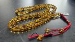 Amber barnsteen tesbih ketting 99 kralen, Sieraden, Tassen en Uiterlijk, Antieke sieraden, Ophalen of Verzenden, Overige materialen
