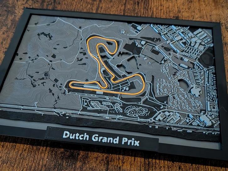 Zandvoort Circuit 3D Model - Dutch Grand Prix, Antiek en Kunst, Kunst | Overige Kunst, Ophalen of Verzenden