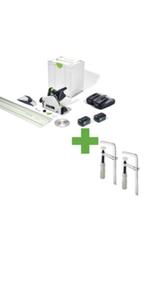 FESTOOL 577391 TSC 55 5,0 KEBI-PLUS/XL, Ophalen, Invalzaag, Nieuw, 30 tot 70 mm