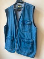 Atlas formen Bodywarmer van spijkerstof  3XXL, Blauw, Atlas for men, Maat 56/58 (XL), Ophalen of Verzenden