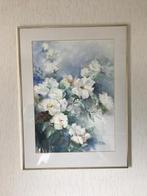 aquarel in mooie lijst, Antiek en Kunst, Kunst | Schilderijen | Klassiek, Ophalen of Verzenden