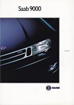 Brochure Saab 9000 1991 DUITSLAND, Saab, Overige merken, Ophalen of Verzenden, Zo goed als nieuw