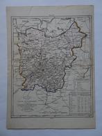 Gravure kaart oost Vlaanderen Gent, Oudenaarde D. Veelwaard, Antiek en Kunst, Verzenden