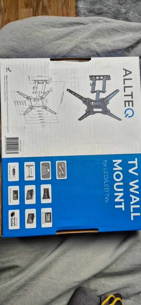 TV Wandsteun Allteq - Nieuw in doos, Audio, Tv en Foto, Televisiebeugels, Nieuw, Ophalen of Verzenden