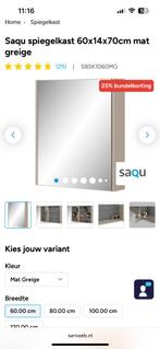 Spiegelkast badkamer, Huis en Inrichting, Badkamer | Badkamermeubels, Ophalen, Spiegelkast, Nieuw, 50 tot 100 cm