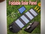 opvouwbaar zonnepaneel (etui) van 30watt met usb aansluiting, Ophalen of Verzenden, Nieuw