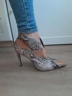 Slangenprint pumps Mango, Pumps, Mango, Bruin, Ophalen of Verzenden