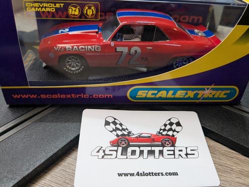 Slotcar 1 32 Scalextric Chevrolet Camaro SS #72 VJ Racing, Kinderen en Baby's, Speelgoed | Racebanen, Nieuw, Elektrisch, Overige merken