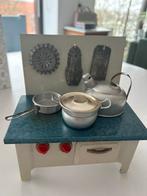 Vintage Kinderfornuisje Jaren 50 Blik, Antiek en Kunst, Antiek | Speelgoed, Ophalen of Verzenden