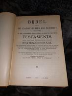 Staten Bijbel uit 1913, 3 delig(de Gansche Heilige Schrift)., Antiek en Kunst, Antiek | Boeken en Bijbels, Ophalen, J.H.KOK