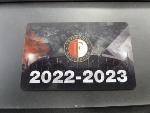 Seizoenkaart Feyenoord 22-23 VAK-D, Verzamelen, Sportartikelen en Voetbal, Zo goed als nieuw, Overige typen, Feyenoord, Ophalen of Verzenden