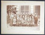 Oude schoolfoto 1906 Amsterdam, Ophalen of Verzenden, Voor 1940, Gebruikt, Overige onderwerpen