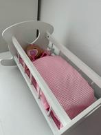 Houten poppen bed, Kinderen en Baby's, Speelgoed | Poppen, Ophalen, Gebruikt, Overige typen