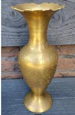 Prachtig vintage messing vaasje., Ophalen of Verzenden, Huis en Inrichting