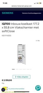 Siemens IQ700 Koelkast - Nieuw Showroommodel!  Studioline, Ophalen, Zonder vriesvak, 200 liter of meer, Nieuw