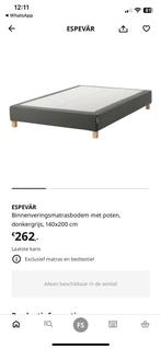 Espevar bed 140x200, Ophalen, Tweepersoons, 140 cm, Zo goed als nieuw