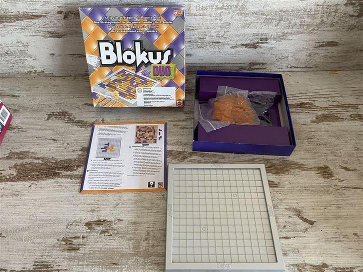 Blokus Duo gezelschapsspel [s923], Hobby en Vrije tijd, Gezelschapsspellen | Bordspellen, Zo goed als nieuw, Ophalen of Verzenden