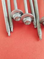 50-100 st zelfborende sandwichpaneel schroeven 4,8x120 wand, Ophalen of Verzenden, Nieuw, Minder dan 180 cm, Palen